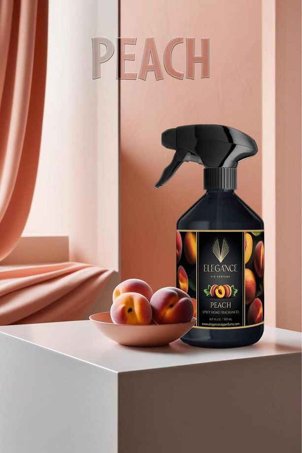Şeftali Bahçesi Sprey Oda Ve Ortam Kokusu (500 Ml) - Yüksek Performans - - 3