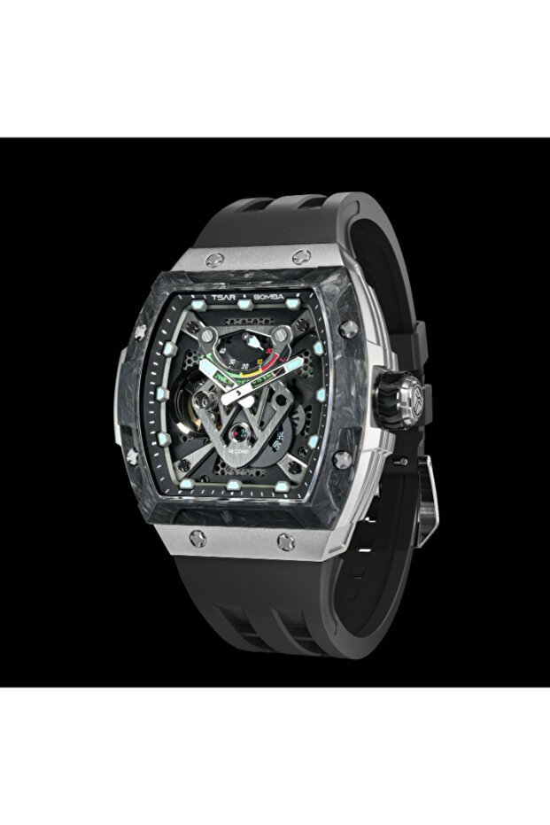 Men's Automatic Black Dial Watch - TB8216TF-01