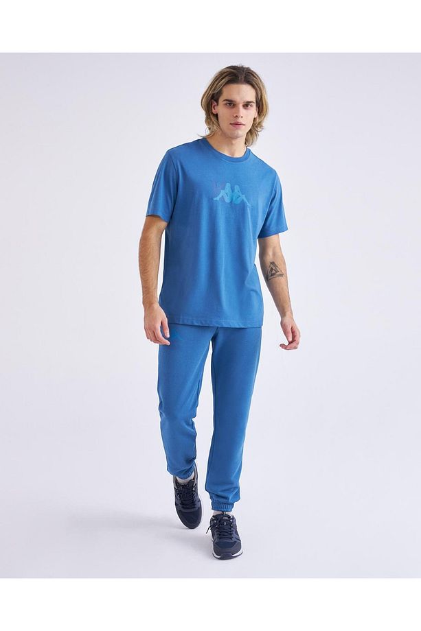 Authentic Punion Erkek Safir Mavi Regular Fit Tişört - 2