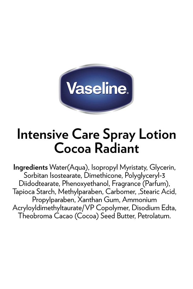 Intensive Care Radiant Moisturizer Non Greasy Spray Cocoa Yağsız Sprey Vücut Losyonu 184 gr Usa - 8