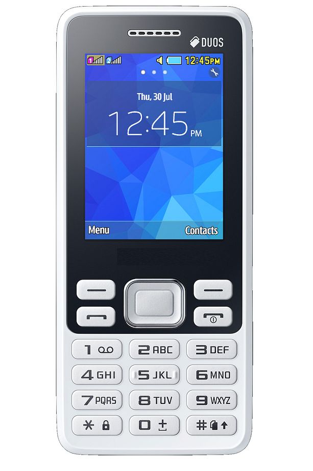 Tuşlu Cep Telefonu Yüksek Ses WHİTE - 1