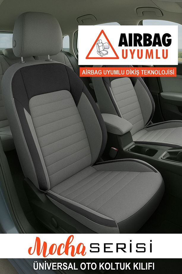 Mocha Taytüyü Oto Koltuk Kılıfı (Fiat Egea-Linea-Punto-Albea-Marea-Tipo-Uno Uyumlu) - 2