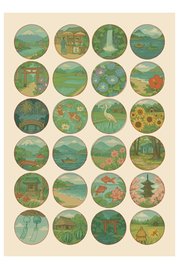 Seasons Sticker Seti - 1