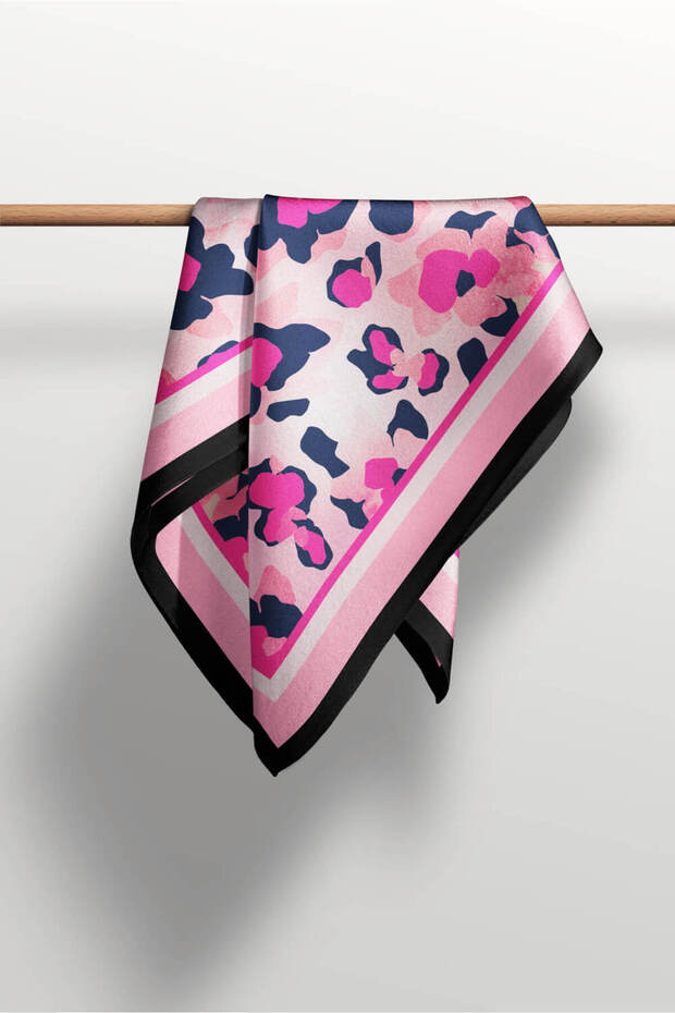 Modern Leopard Desenli Bandana Dg12063 - 6