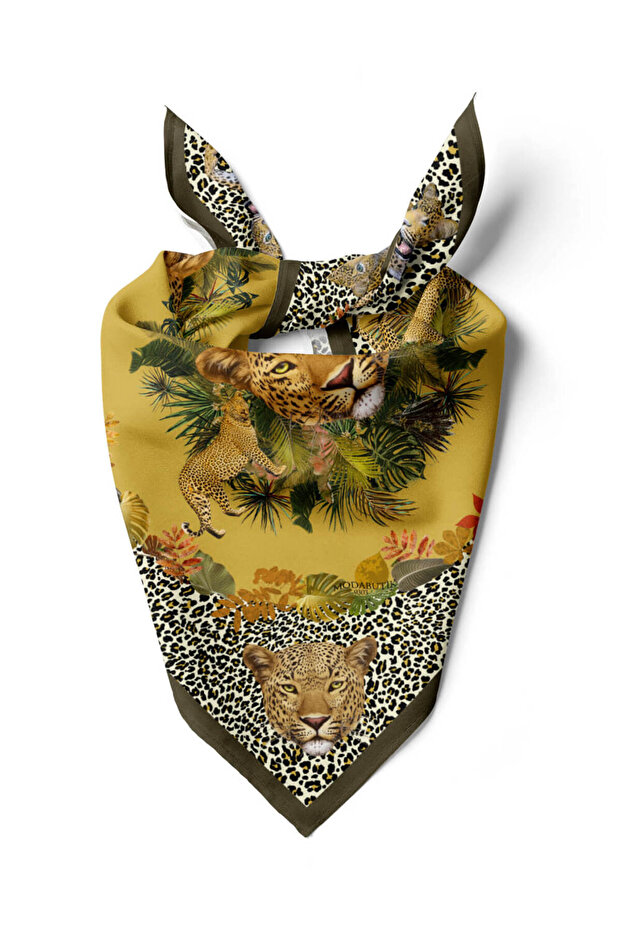 C17 Kadın Desenli Bandana - 1