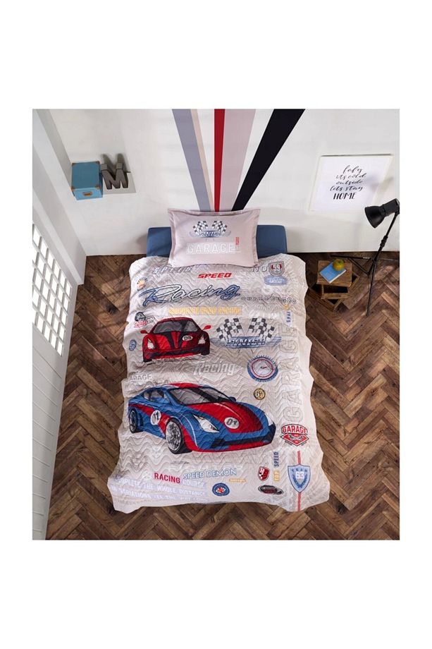 Genç Ranforce Tek Kisilik %100 Pamuk Complete Set Garage - 1