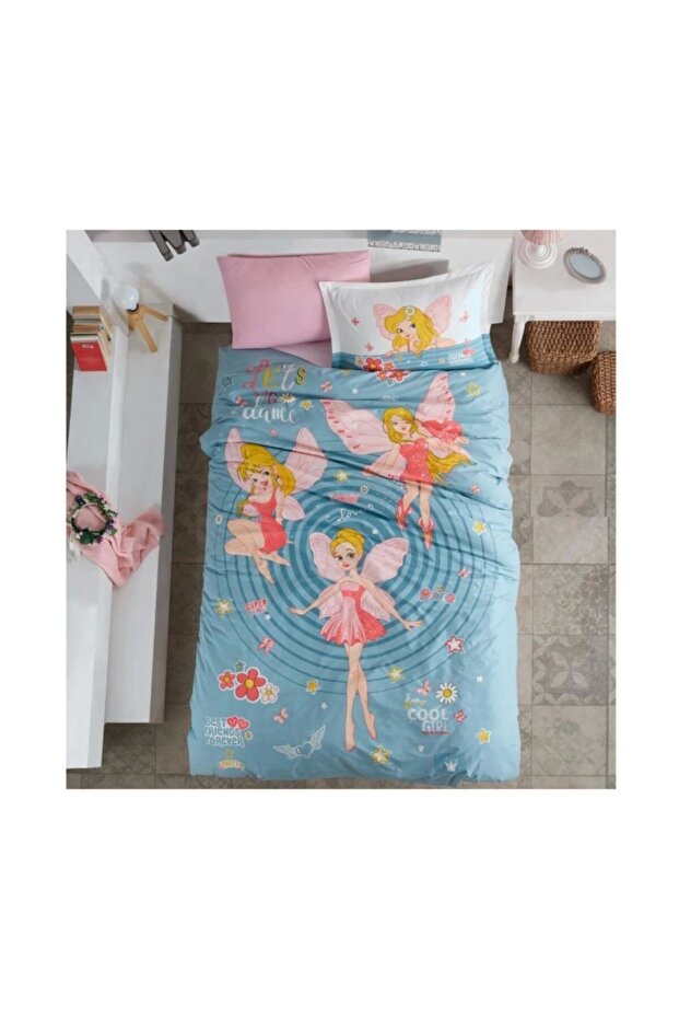Single Young Ranforce Duvet Cover Set Power Girl