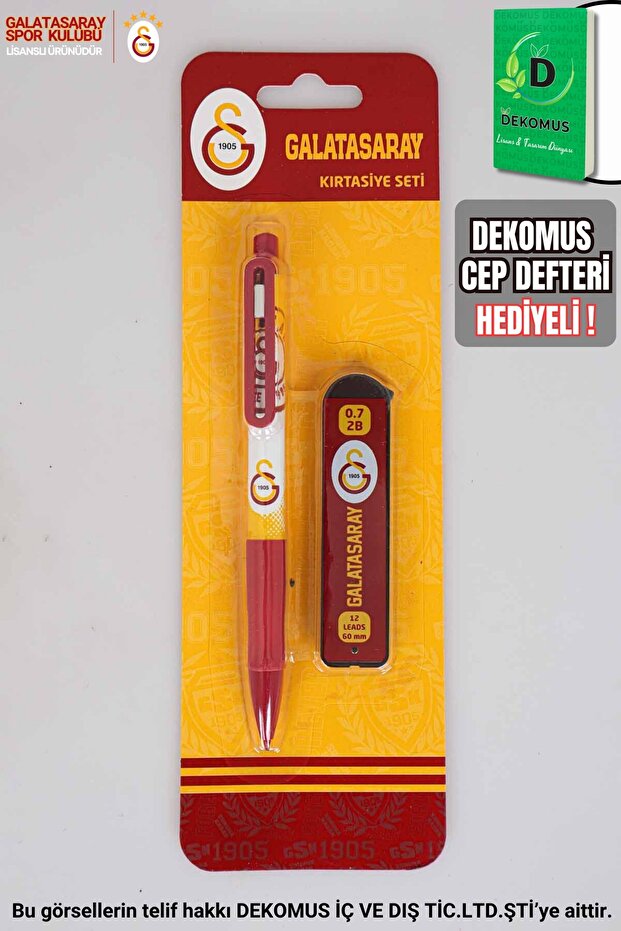 Licensed Galatasaray Versatile Nib Pen and 0.7 mm Nib Set of 2