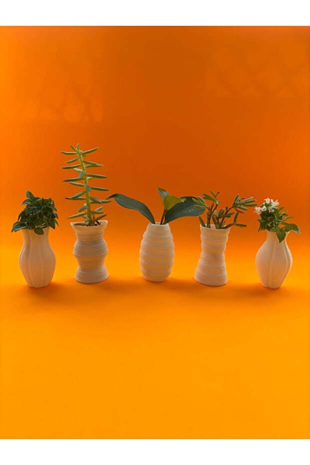 Fuzzy Mini Saksı Magnetli Set (5 ADET) - 6