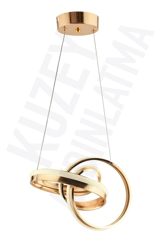 SONSUZ 2 li 3 RENKLİ LEDLİ KUMANDALI MODERN AVİZE - 5
