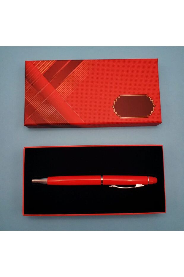 Single Red Ballpoint Touchpen Pen for Office Home Office Gift