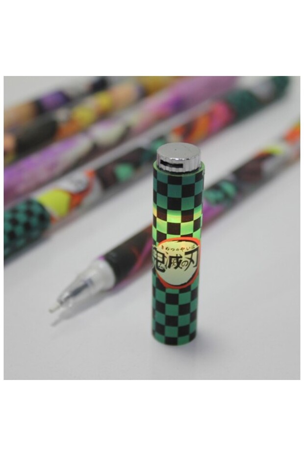 Anime Motif Ballpoint Pen with Led for Office Home Office Gift