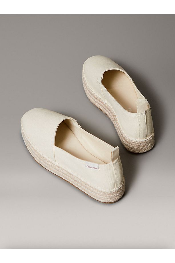 Canvas Platform Espadrilles - 3