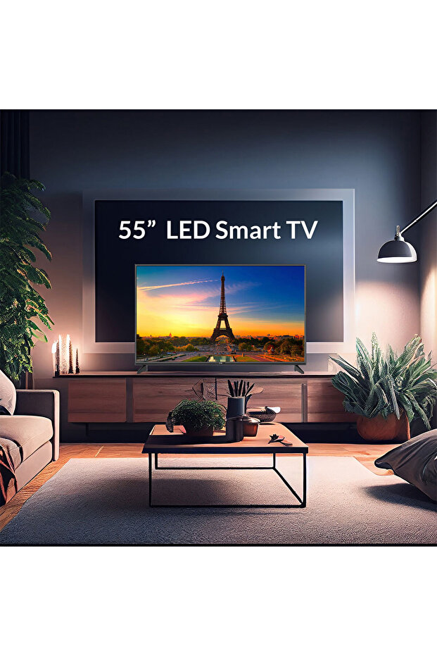 شاشة,ماركة ارو,55 بوصة,سمارت,فوركي,ويبوس,الموديل RO-55LPW
