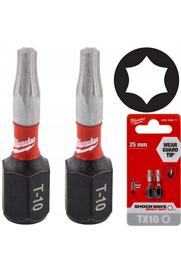 Biț Shockwave TX10 25mm 2 buc. (1) - 1