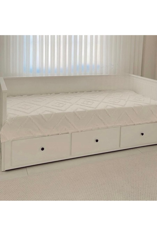140 X 230 Divan Pique Set Seat Cover Bedspread Child