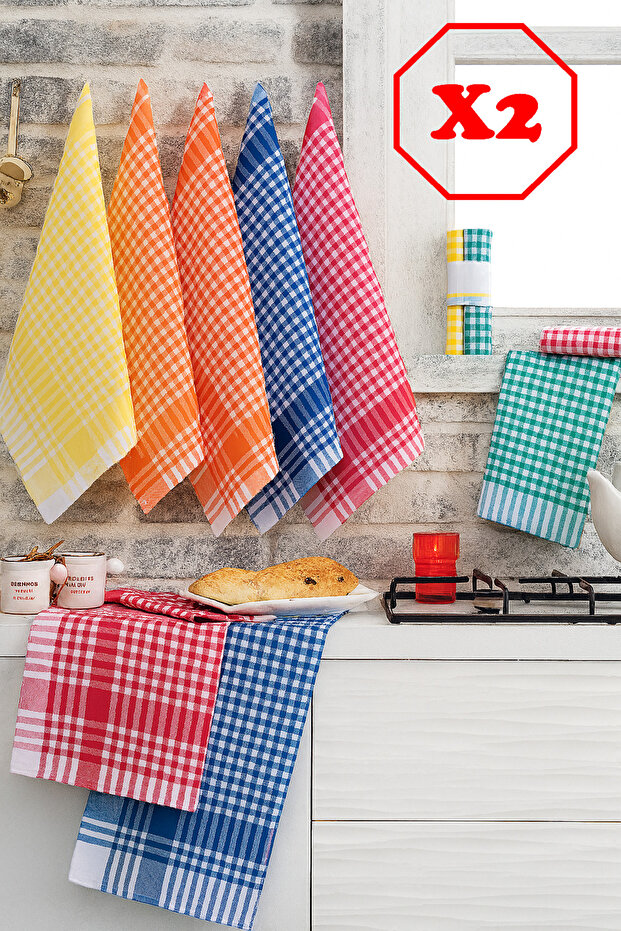 50X70Cm Kitchen Drying Cloth Gingham