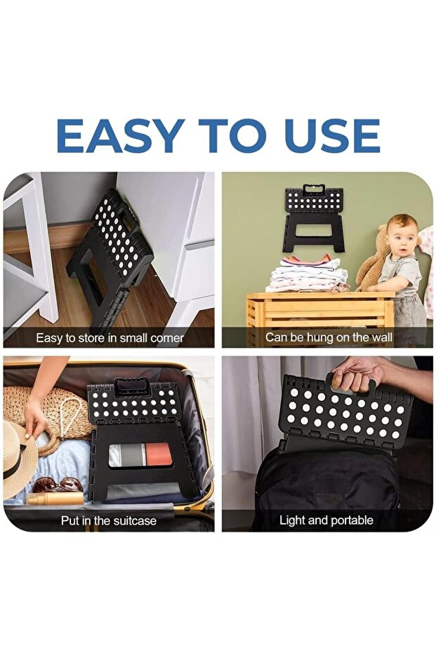 كرسي متدرج قابل للطي للأطفال | كرسي متدرج | كرسي متدرج بلاستيكي قابل للطي - 3