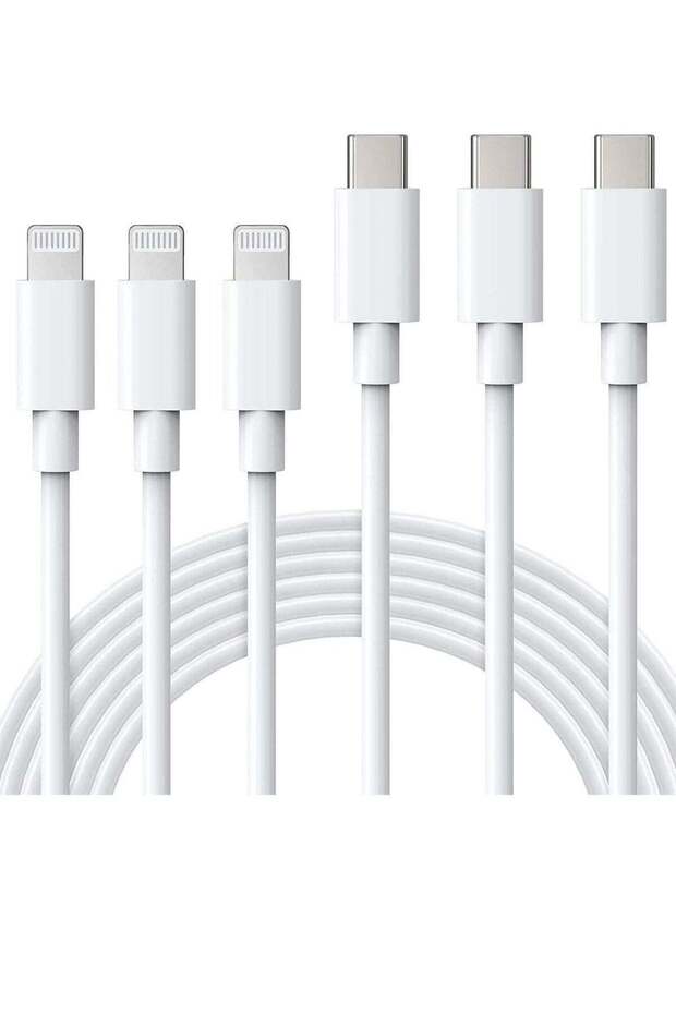 USB C to Lightning Cable MFi Certified - ilikable 3Pack 3FT Fast iPhone 13 Charger Cable