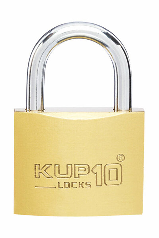 KUP0009 قفل أمان أصفر 32 ملم