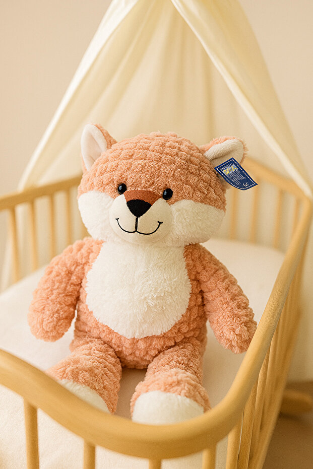 Plush Fox Sleeping Companion Large Size Plush Toy 50cm