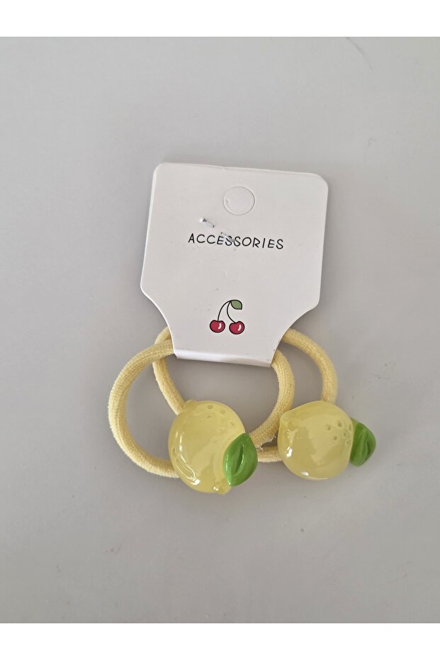 مشبك مطاطي لطيف على شكل ليمون - 4