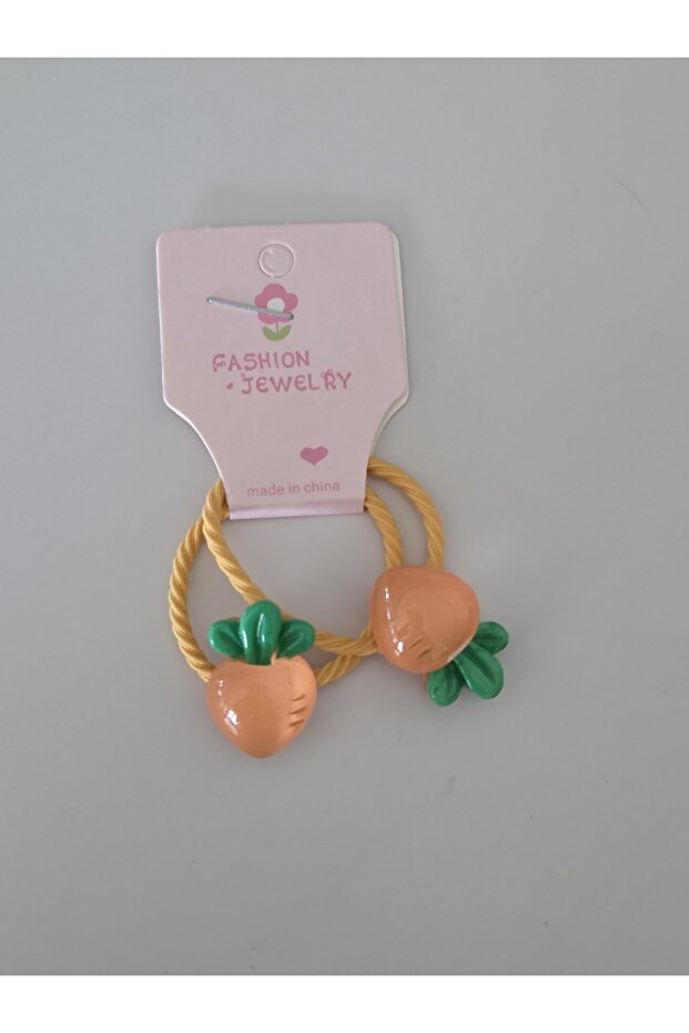 Cute Fruit Patterned Rubber Buckle - 4