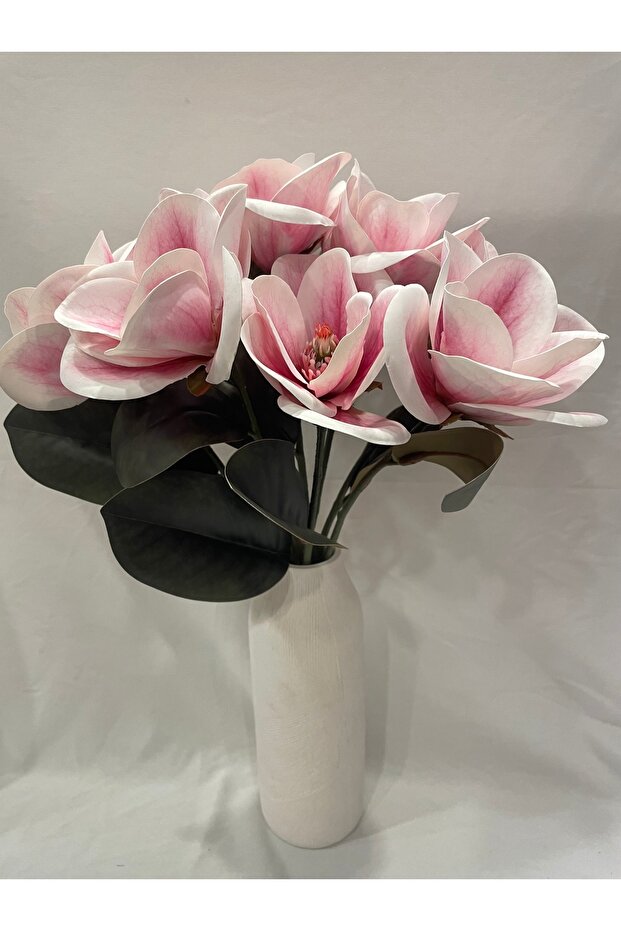 Manolya Yapay Çiçek 7 Kafalı 40cm Boy - 3