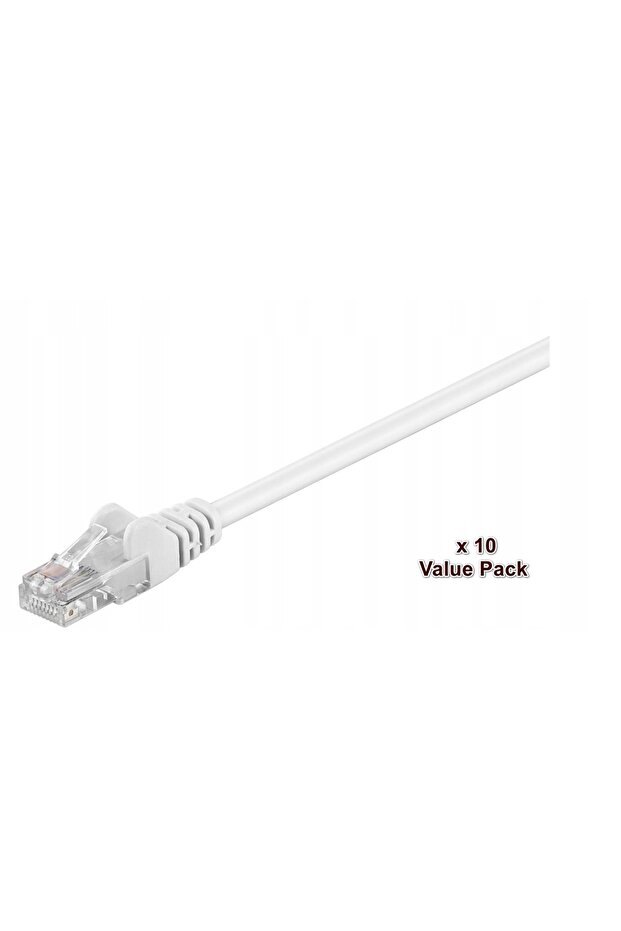 U/UTP CAT5e 3M alb 10 buc - 1