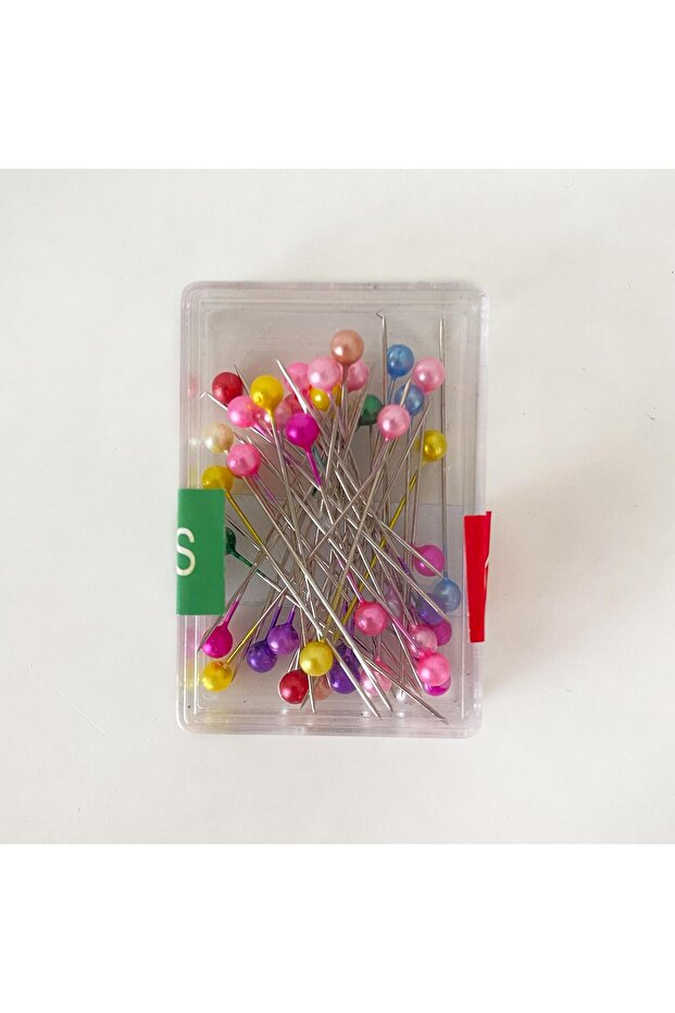 Plastik Başlı Toplu İğne - 1