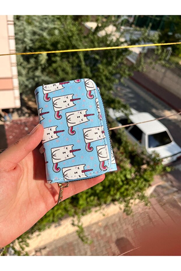 محفظة متعددة الاستخدامات منقوشة - 1