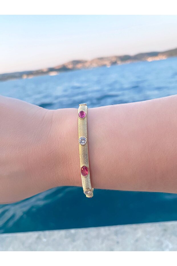 TAŞ DETAYLI HASIR ÇELİK KELEPÇE - 3