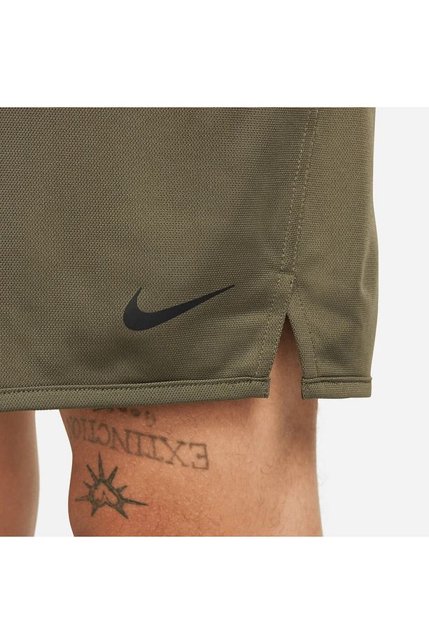Dri-Fit Totality 7 Erkek Yeşil Antrenman Şortu Astarsız - 7