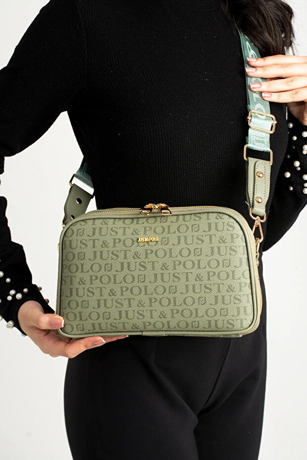 Women's Printed Faux Leather Medium Size Stylish Shoulder Bag Shopper 232053Pc