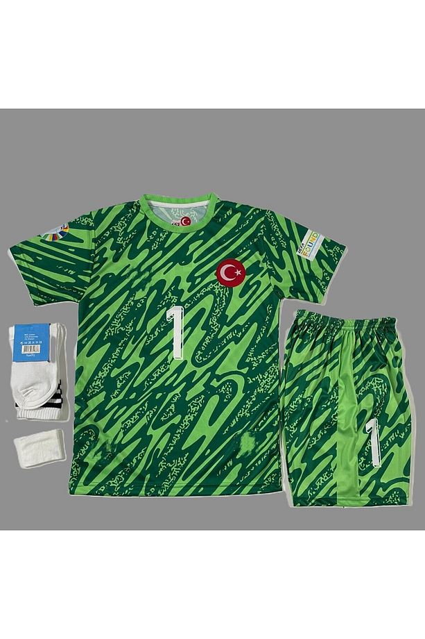 M.e.r.t. G.ü.n.o.k. Euro 2024 Türkiye Milli Takım Kaleci Çocuk Forması - 2
