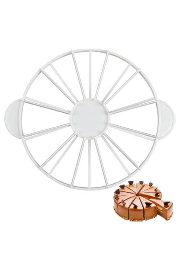 Cake Slicer 8-12 People Cake Cake Dessert Slice Marking Apparatus Slicer Pie Cake Cutting