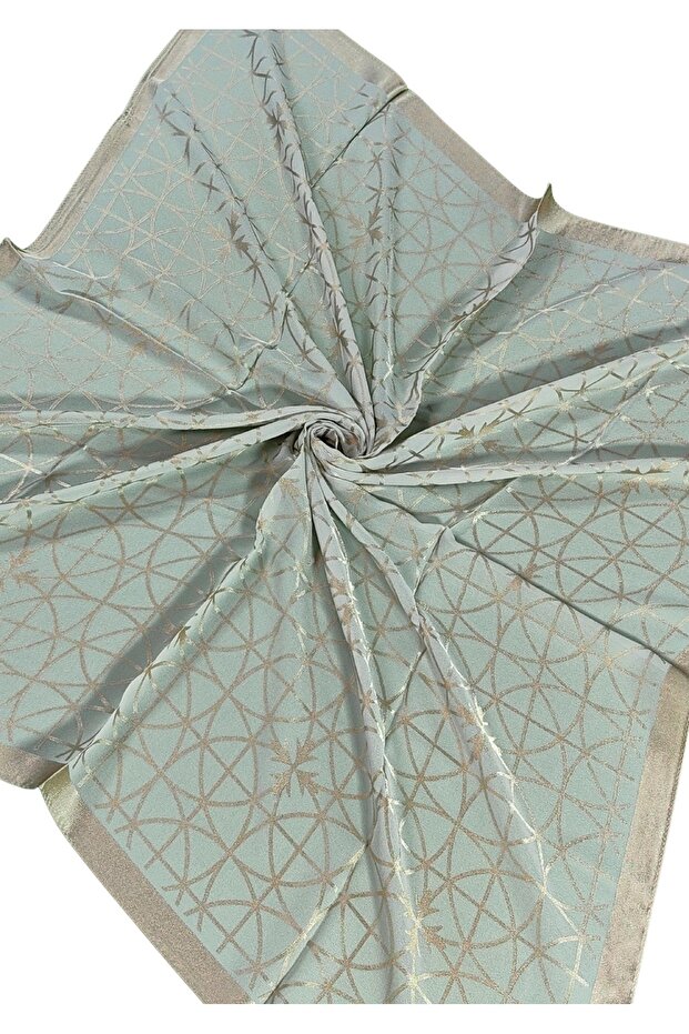 Eșarfe egiptene Eșarfă cu model geometric Devore - 3