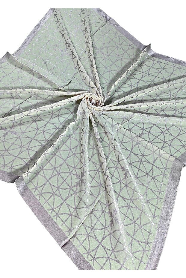 Eșarfe egiptene Eșarfă cu model geometric Devore - 3