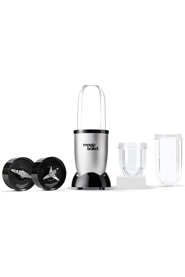 400W Blender, 5-Piece Set, High Speed, Multi-Functional, Silver, MB4-0712 - 2