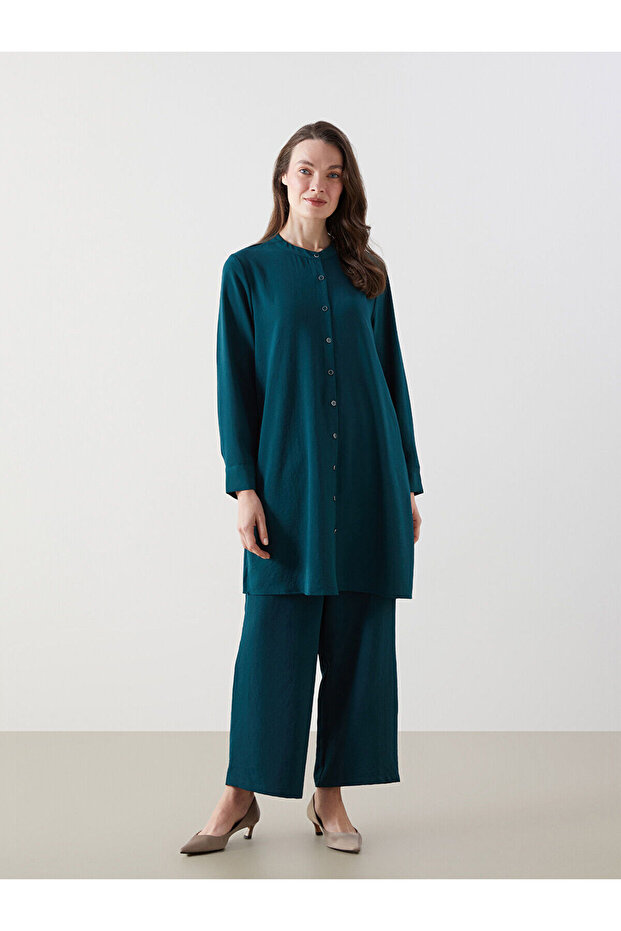 Damenhose mit elastischem Bund - 1