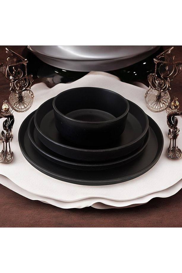 Tabak takımı Modern Yeni Model Kırılmaya dayanıklı Porelin Çorba Kasesi Yemek Servis tabakları - 5