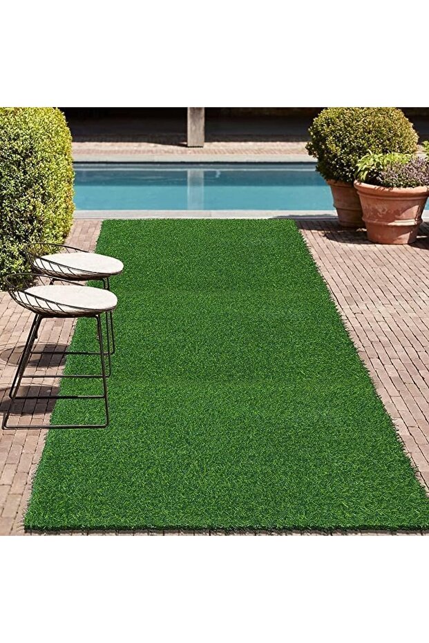 FFD Premium High-Density Artificial Grass Carpet - Fake Grass Turf | Ideal for Home, Garden