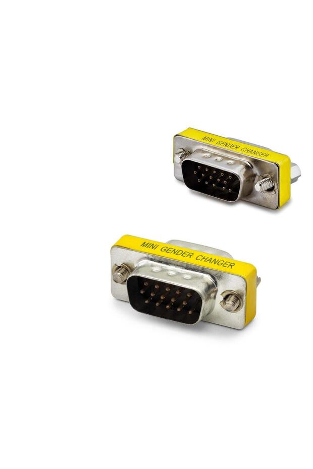 Vga to Vga Converter Mini Gender Silver Hdx1330