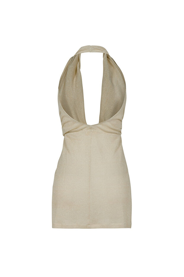 Sandy Halter Mini Dress - 4