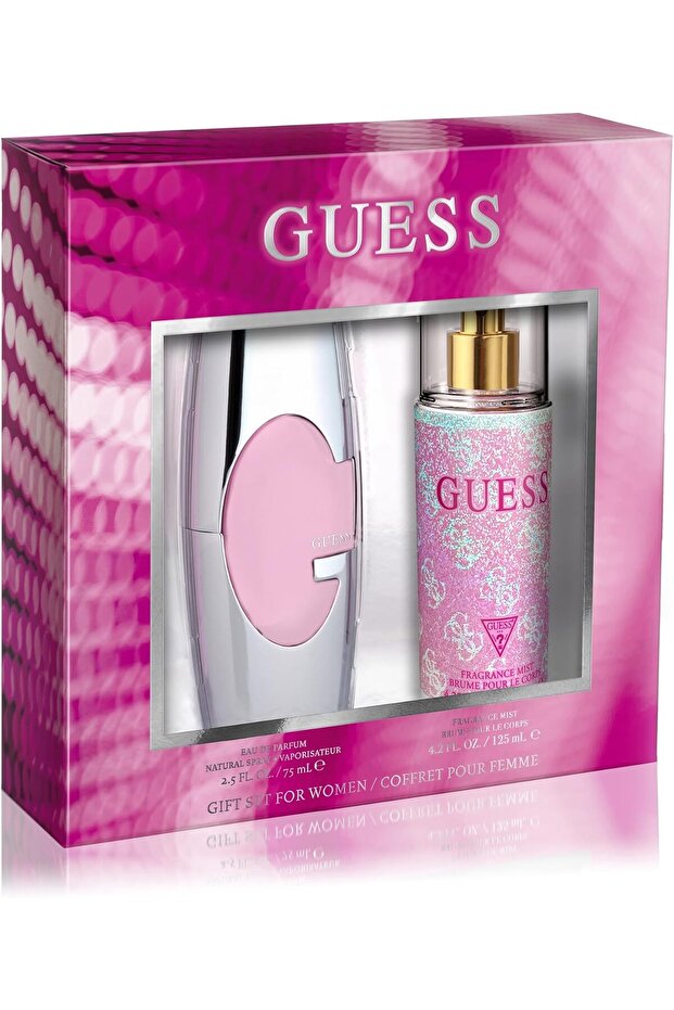 Pink For Women Set Edp 75Ml + Fragrance Mist 125Ml