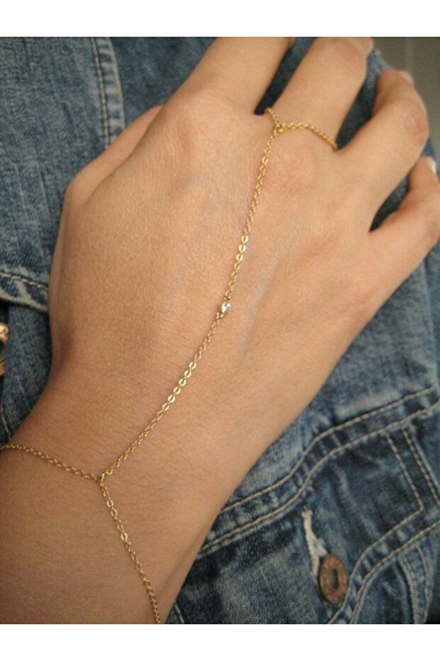 Elegant Stylish Women's Hand and Finger Accessory