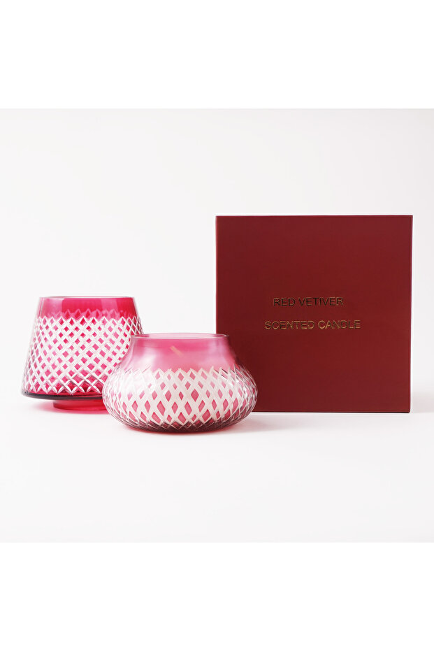 شمعة معطرة في جرة زجاجية بحجم 10 × 12.7 سم