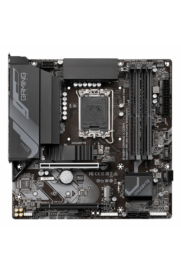 B760M Gaming X DDR4 (5333MHz)OC M.2 HDMI/DP PCIe 4.0 1700P mATX Anakart - 2