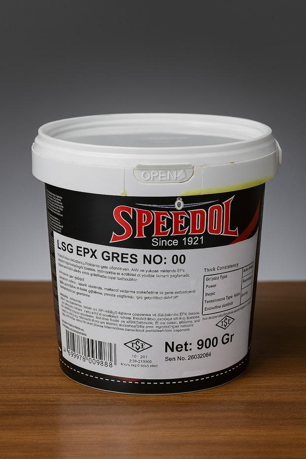 Lsg Epx 00 Merkezi Yağlama Gresi-İnce Sarı Gres - 1