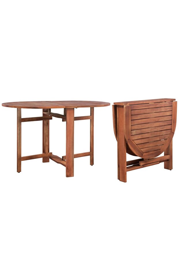 Garden Table 120x70x74 cm Solid Acacia Wood